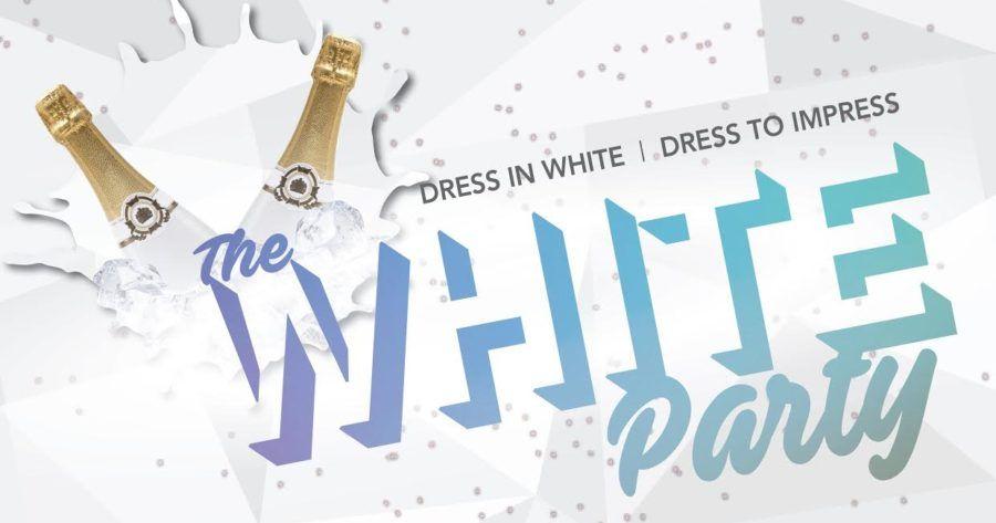 White Party Logo - The Parlor's Third Annual Traverse City White Party