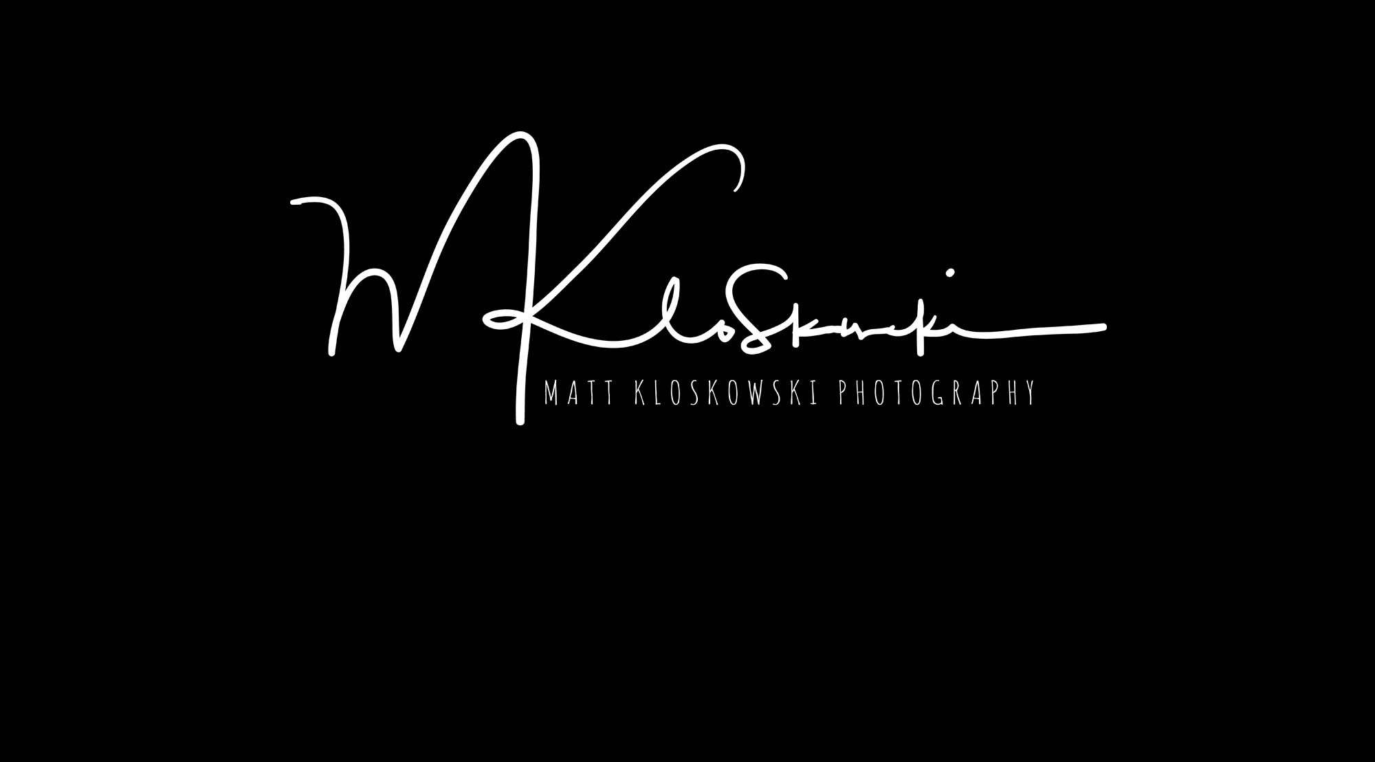 Photography Signature Logo - A New Way to Add Your Signature to a Photo - Matt Kloskowski