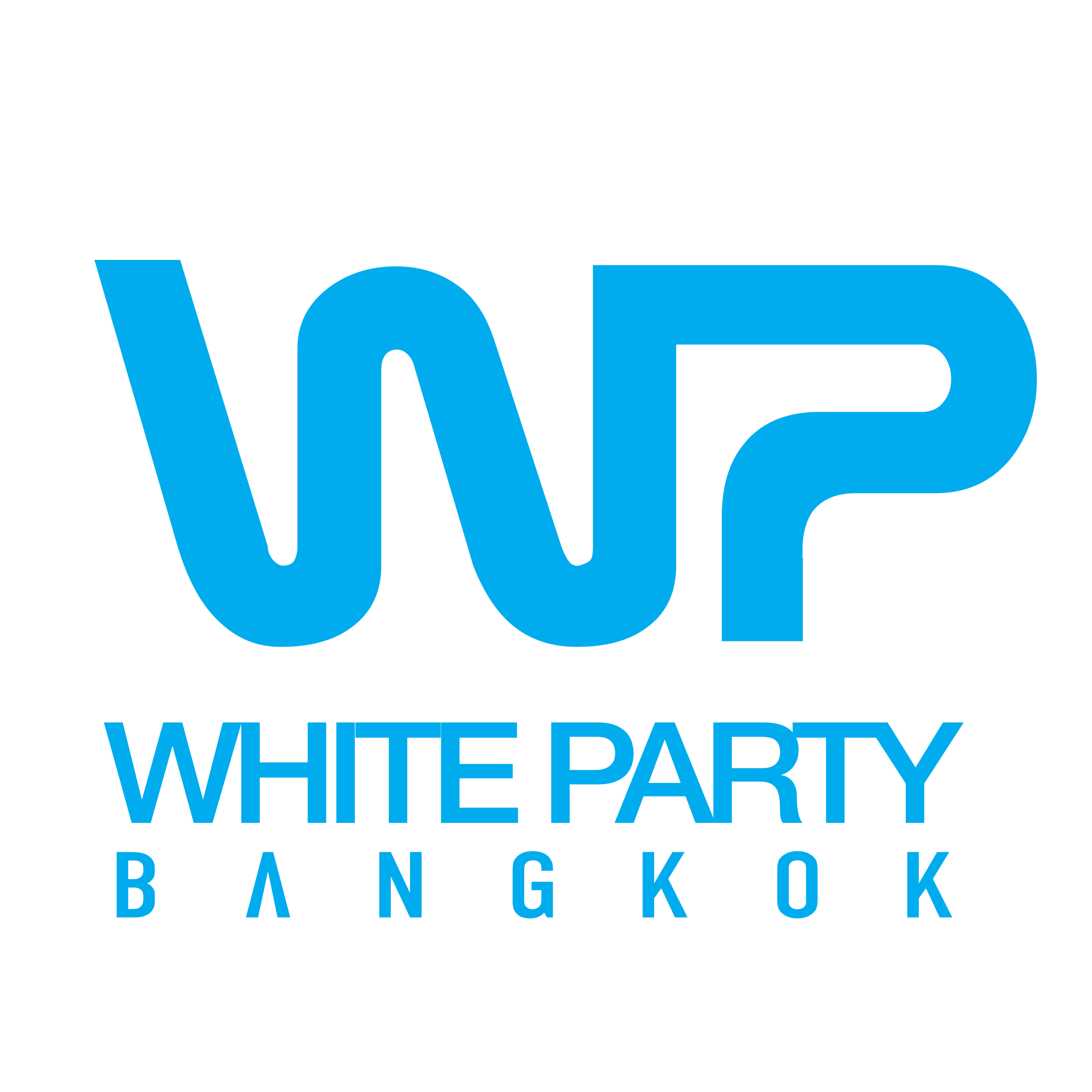 White Party Logo - Ticketmelon PARTY BANGKOK