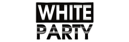 White Party Logo - Events – Apollo Club Malia