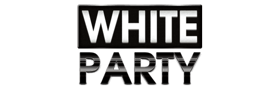 White Party Logo - Events