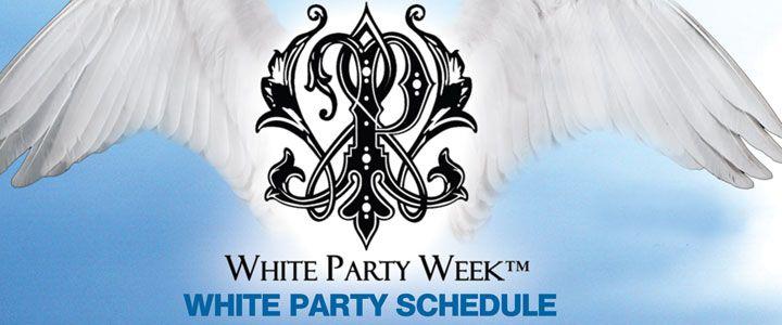 White Party Logo - White Party Schedule 2011. Hotspots! Magazine