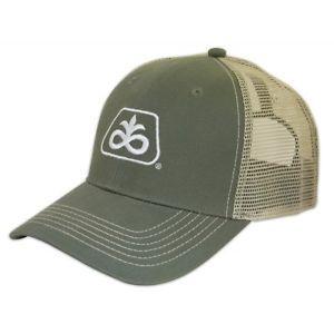 Green Pioneer Logo - PIONEER SEED *PUTTY GREEN & STONE MESH* Trademark Logo CAP HAT ...