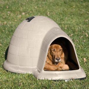 Igloo Dogs Logo - Big Dog House Crate Igloo Shelter Outdoor For X Large Pet Insulated