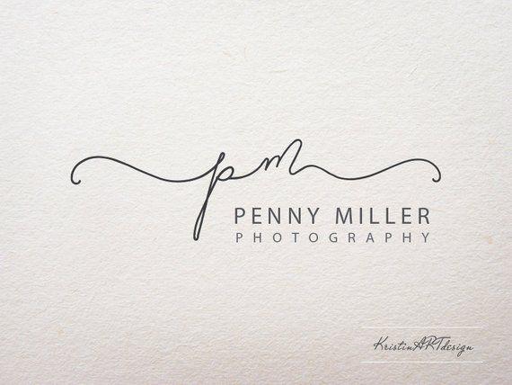 Photography Signature Logo - Signature logo, Initials Watermark, Handwritten logo, Photography