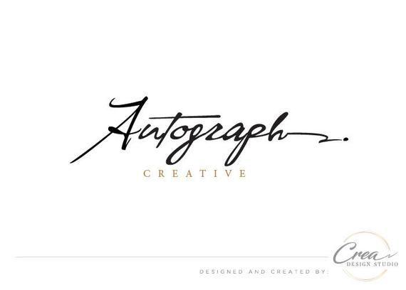 Photography Signature Logo - Photography logo design Signature logo Contemporary logo | Etsy