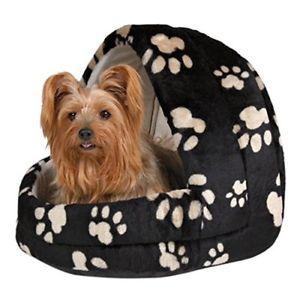 Igloo Dogs Logo - Cave Igloo Bed Charly For Cats Kittens Dogs Puppies - Medium Black ...