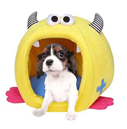 Igloo Dogs Logo - Pet Brands Monster Chunky Igloo Dog Bed.: Amazon.co.uk: Kitchen & Home