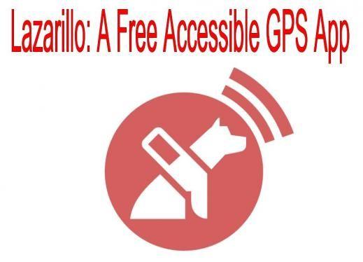 GPS App Logo - Lazarillo: A Free Accessible GPS App for the Blind and Visually