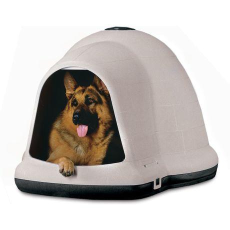 Igloo Dogs Logo - Petmate Dogloo II XL Igloo Shape Dog House