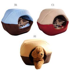 Igloo Dogs Logo - Luxury Soft Dog Cat Puppy Pet Bed Mattress Pillow Cushion Igloo Cave