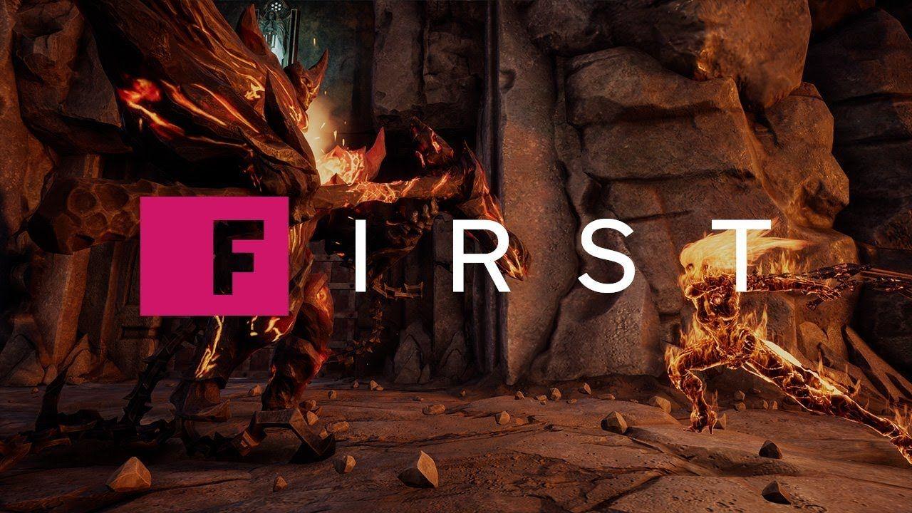 Flames of Fury Girl Logo - Darksiders 3 Cutscene: See Fury Get Her Flame Fury Form First