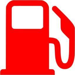 Red Gas Station Logo - Red gas station 2 icon - Free red gas icons