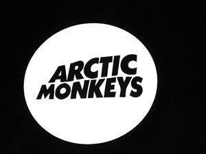 Arctic Monkeys Black and White Logo - Arctic Monkeys Band Logo Music Vinyl Decal Sticker Car Truck Window