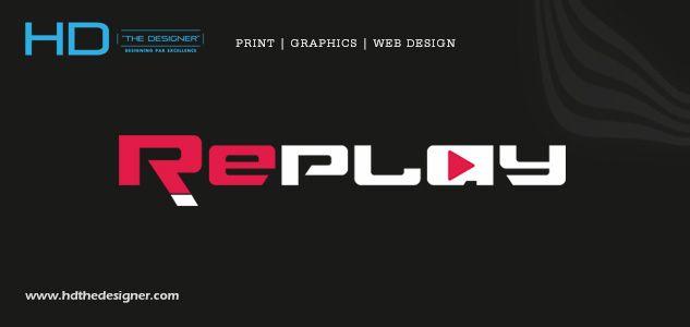 Replay Logo - Logo Design for Replay | HD THE DESIGNER