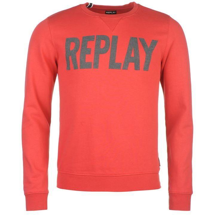 Replay Logo - Wholesale price Replay Logo Crew Sweater. Low Price