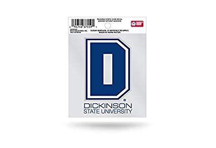 Dickinson State University Logo - Amazon.com : Rico NCAA Dickinson State University Logo Small Static