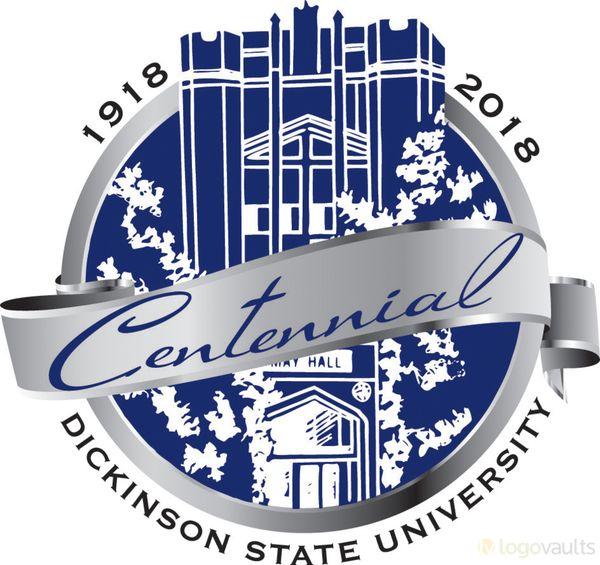 Dickinson State University Logo - Centennial Dickinson State University Logo (JPG Logo)