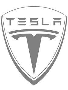 Tesla Motors Logo - 3.5 Tesla Motors Logo Shield Window Vinyl Car Decal Sticker