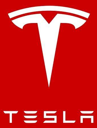 Tesla Motors Logo - Amazon.com: 2 Foot Tesla Motors Logo Vinyl Decal Repositionable ...