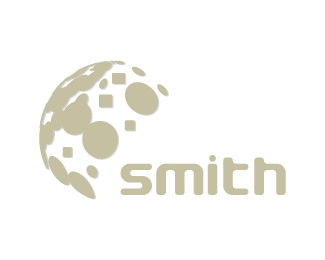 Half Globe Logo - Smith #Logo design - #Logo represents a half globe logo can be used