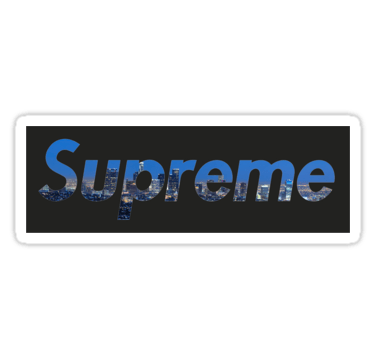 Cool Things with Supreme Logo - cool supreme logo with los angeles as the background • Also buy this ...