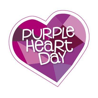 Purple Heart Logo - Purple Heart Day 2017 in aid of Purple House Cancer Support – bray.ie
