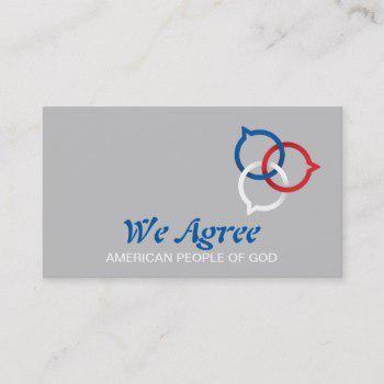 Red Whit and Blue Business Logo - We Are Social Business Cards | Business Cards 100