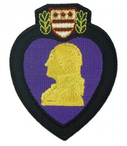 Purple Heart Logo - Purple Heart Medal Patch. Purple Heart Military Patches