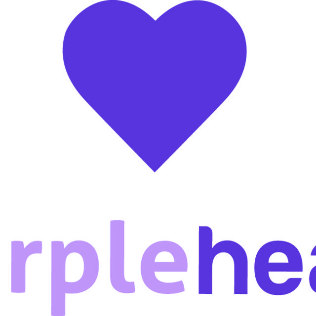 Purple Heart Logo - Purple Heart Patients Center, Oakland, CA