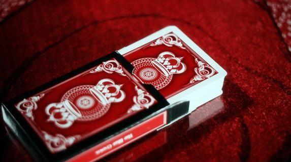Bar with Red Crown Logo - The Red Crown Deck - The Blue Crown - Get Your Magic Tricks Here