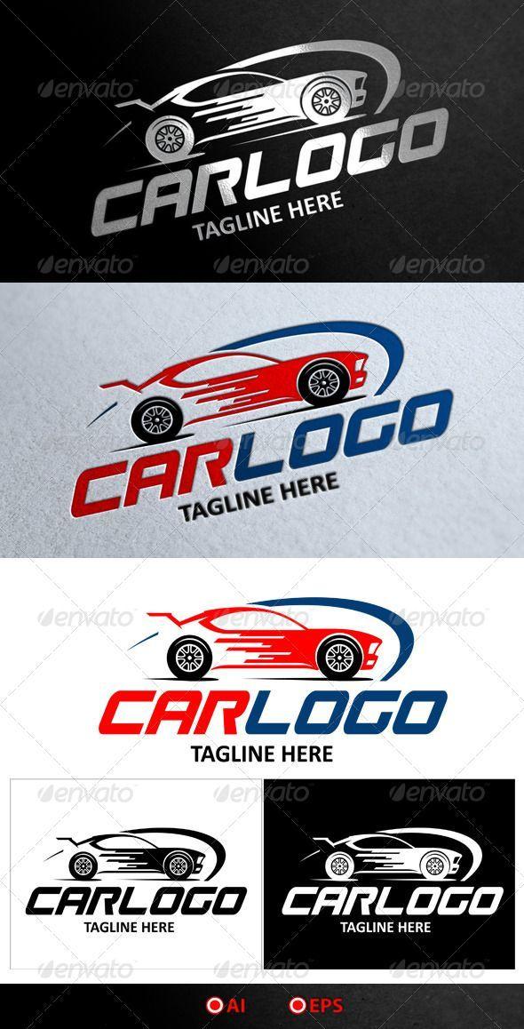 Professional Car Logo - A modern, clean and professional car logo template for related car