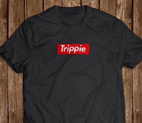 Cool Things with Supreme Logo - TRIPPIE RED cool custom supreme like box logo shirt tee White | Etsy