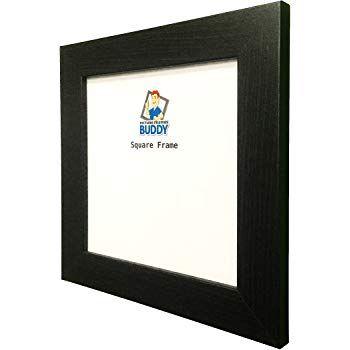White with Black Square Logo - picture direct Picture Frames Photo Frames Square 12X12 16X16 18X18