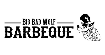 Big Bad Wolf Black and White Logo - Big Bad Wolf Barbeque BBQ Delivery in Aston, PA - Restaurant Menu ...