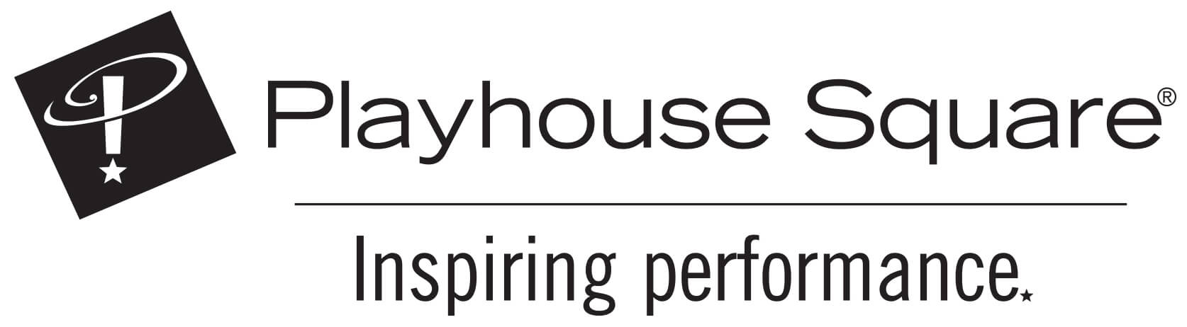 White with Black Square Logo - Logos | Playhouse Square