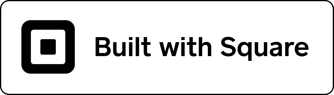 White with Black Square Logo - Square Connect