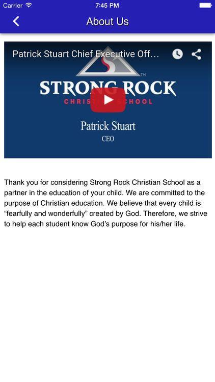 Strong Rock Logo - Strong Rock Christian School by Lincoln Parks