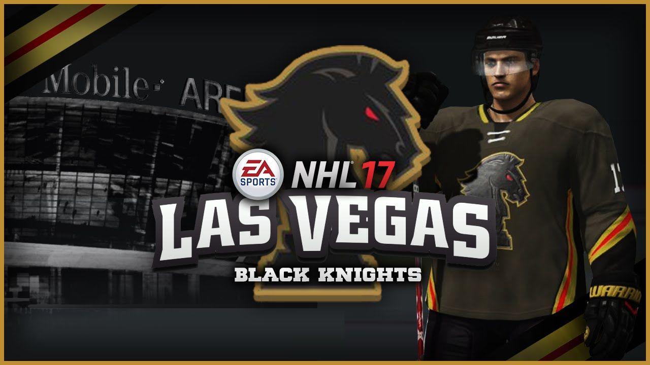 NHL 12 Create a Team Logo - NHL 17 CREATE A TEAM AND ARENA CREATOR! Las Vegas Black Knights