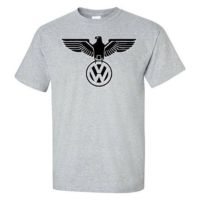 German Apparel Logo - VW German Eagle Classic Gray T Shirt. Volkswagen Mens Apparel
