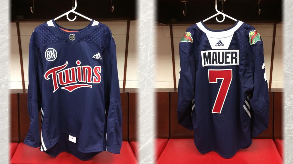 NHL 12 Create a Team Logo - Wild to honor Twins legend Joe Mauer Feb. 12 against Philadelphia