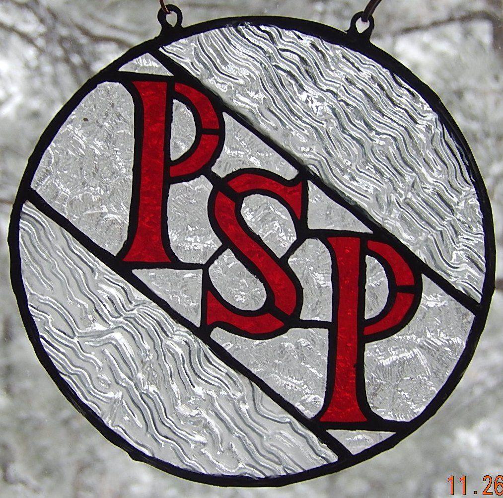 PSP Logo - PSP Logo - Hummingbird Hill Stained Glass