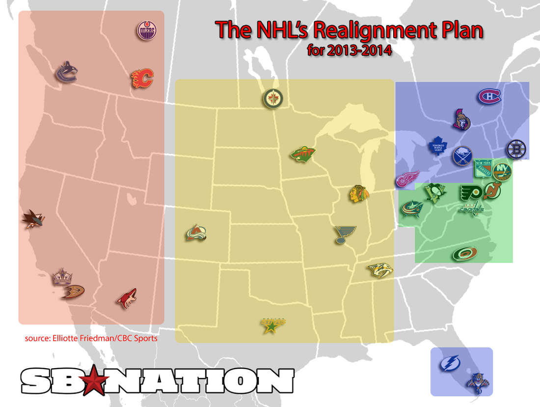 Realignment NHL Logo - Board Of Governors Approves NHL Realignment Plan