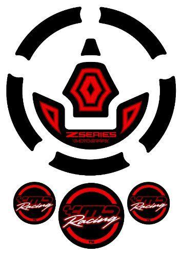 MT Black and Red Circle Logo - Amazon.com: MOTOGRAFIX (Moto graphics) fuel cap kit KAWASAKI Z Red ...