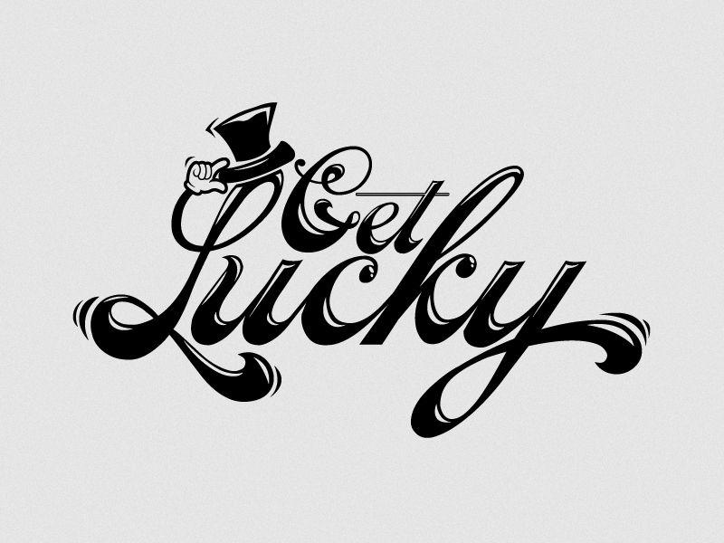 Lucky Logo - Get Lucky Logo by Roberto Quiñones