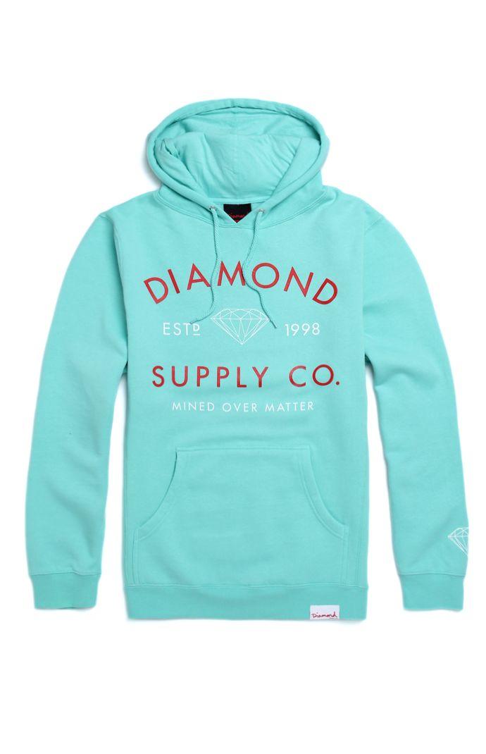 Red White Green Diamond Supply Co Logo - Diamond Supply Co Mined Over Matter from PacSun