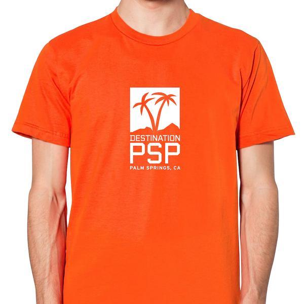 PSP Logo - Destination PSP Logo T-Shirt - Orange