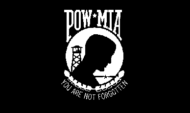 Black and White Flag Logo - THE VIETNAM WAR POW/MIA FLAG HISTORY