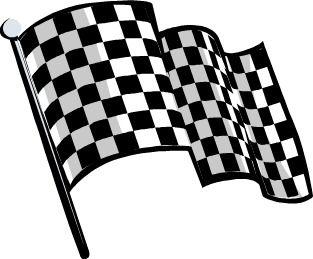 Black and White Flag Logo - 7310edet: checkered flag logo - Clip Art Library