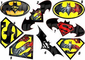 Batman Spider-Man Superman Logo - Details about SUPERMAN? SPIDERMAN? BATMAN? IRON ON HEAT TRANSFER TSHIRT OR  STICKER LOGO lot MH